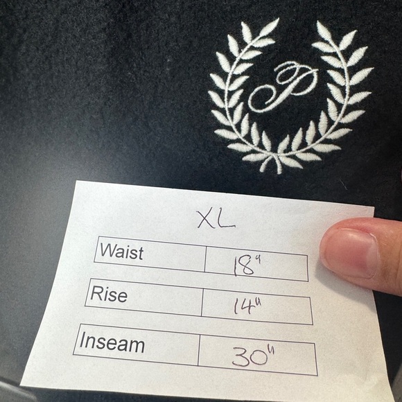 PINK by Victoria's Secret Reverse Fleece Sweatpants Black - Picture 15 of 16